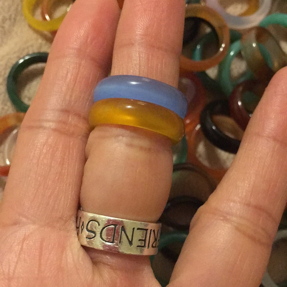 Game stone ring